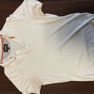 Banana Republic White Polo Shirt